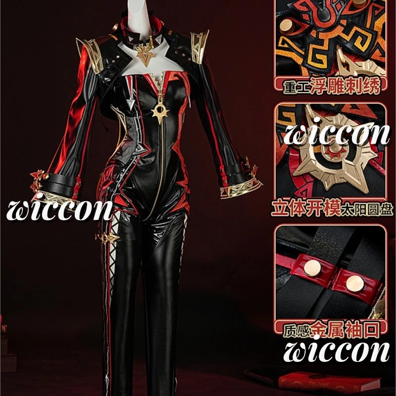 Romper Playsuit Women - CosplayGenshin Impact Mavuika Cosplay Kostuum Pyro