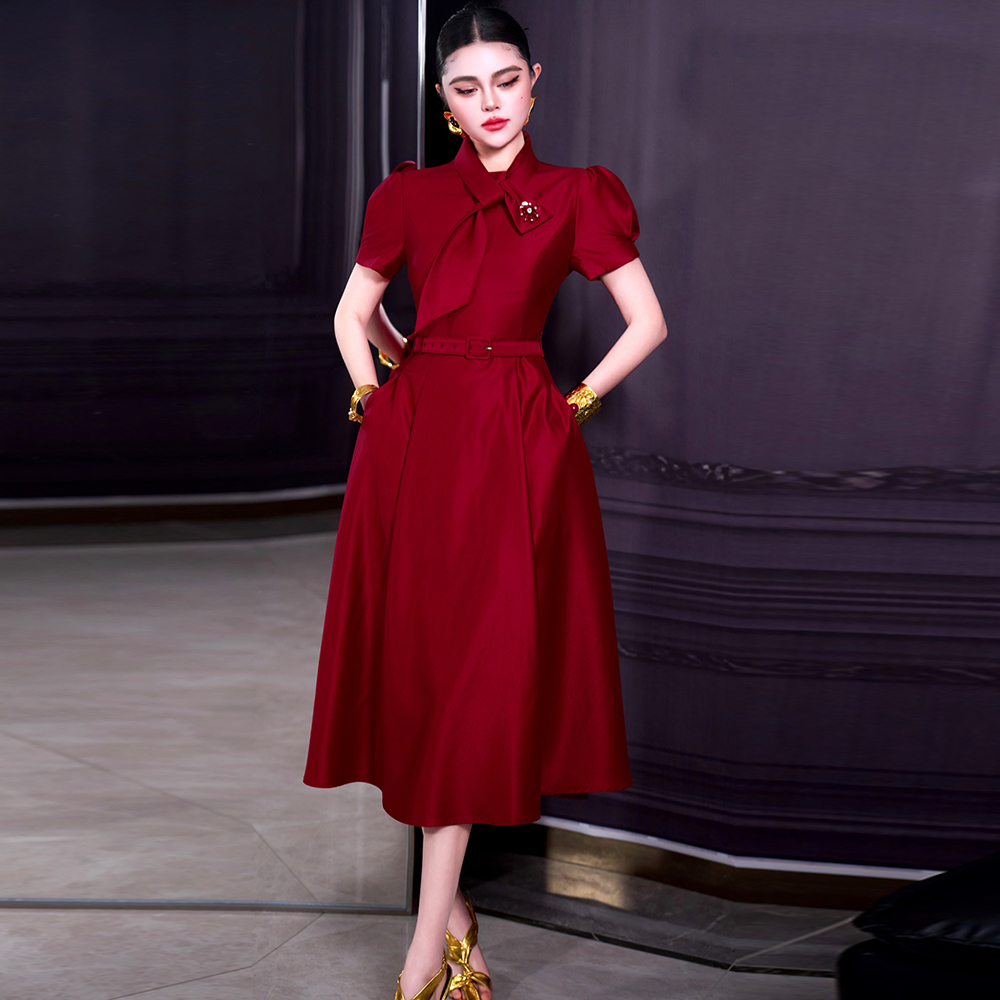 Summer Clothing Trends For Women 2026 - ZJYT Rode Damesjurk Trend 2026 Lente