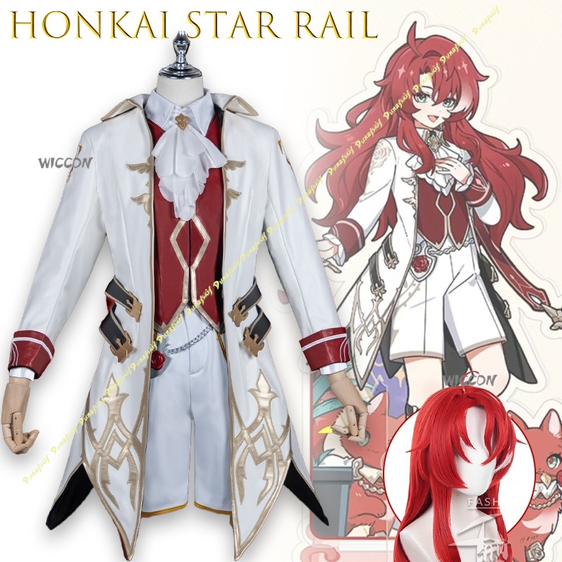 Romper Playsuit Women - Honkai Star Rail Argenti Little Cosplay