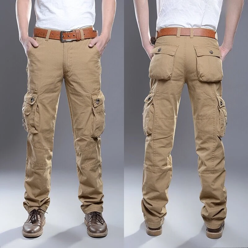 Summer Hiking Clothing - Wandelcargobroeken voor heren Outdoorbroeken Man Multipockets