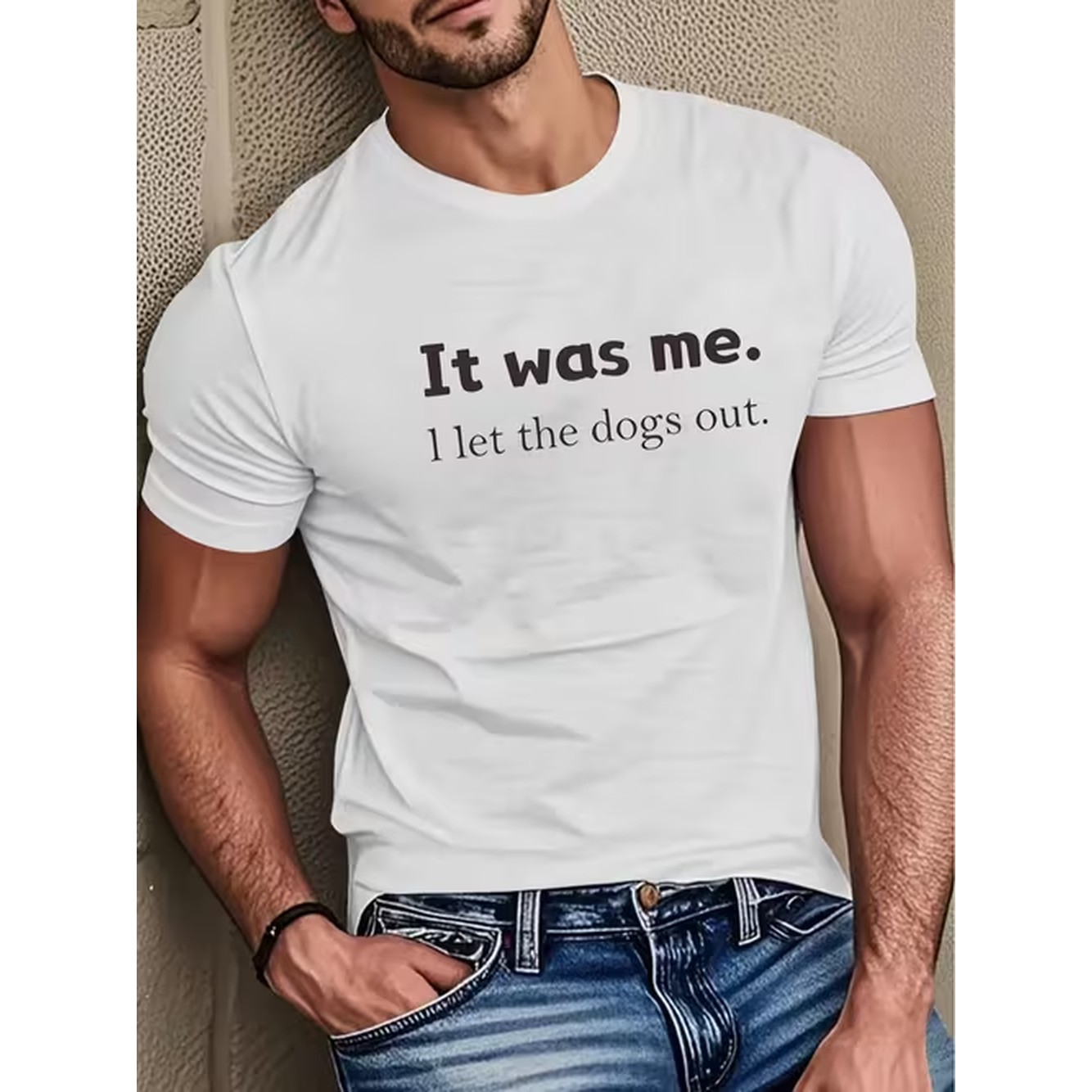 Summer Clothing Wear - Mens Fun I Let The Graphic