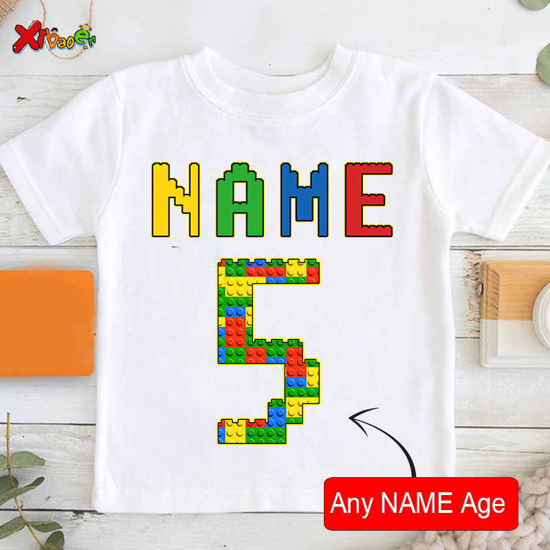 Summer Clothing Pictures For Kids - Verjaardag T-shirts Voor Kids Party Shirt
