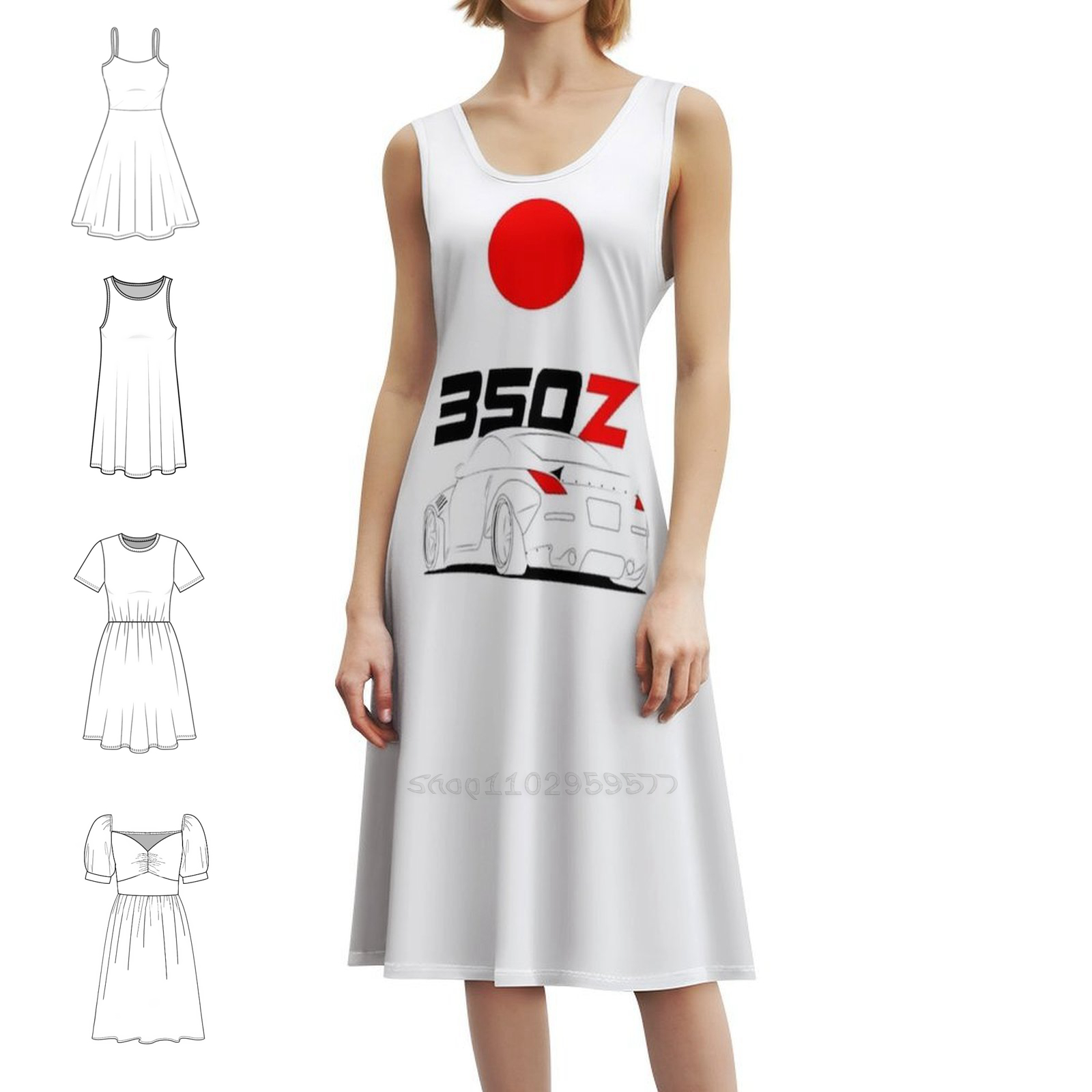 Summer Clothing Wear - 350Z Koreaanse stijl jurk voor vrouwen