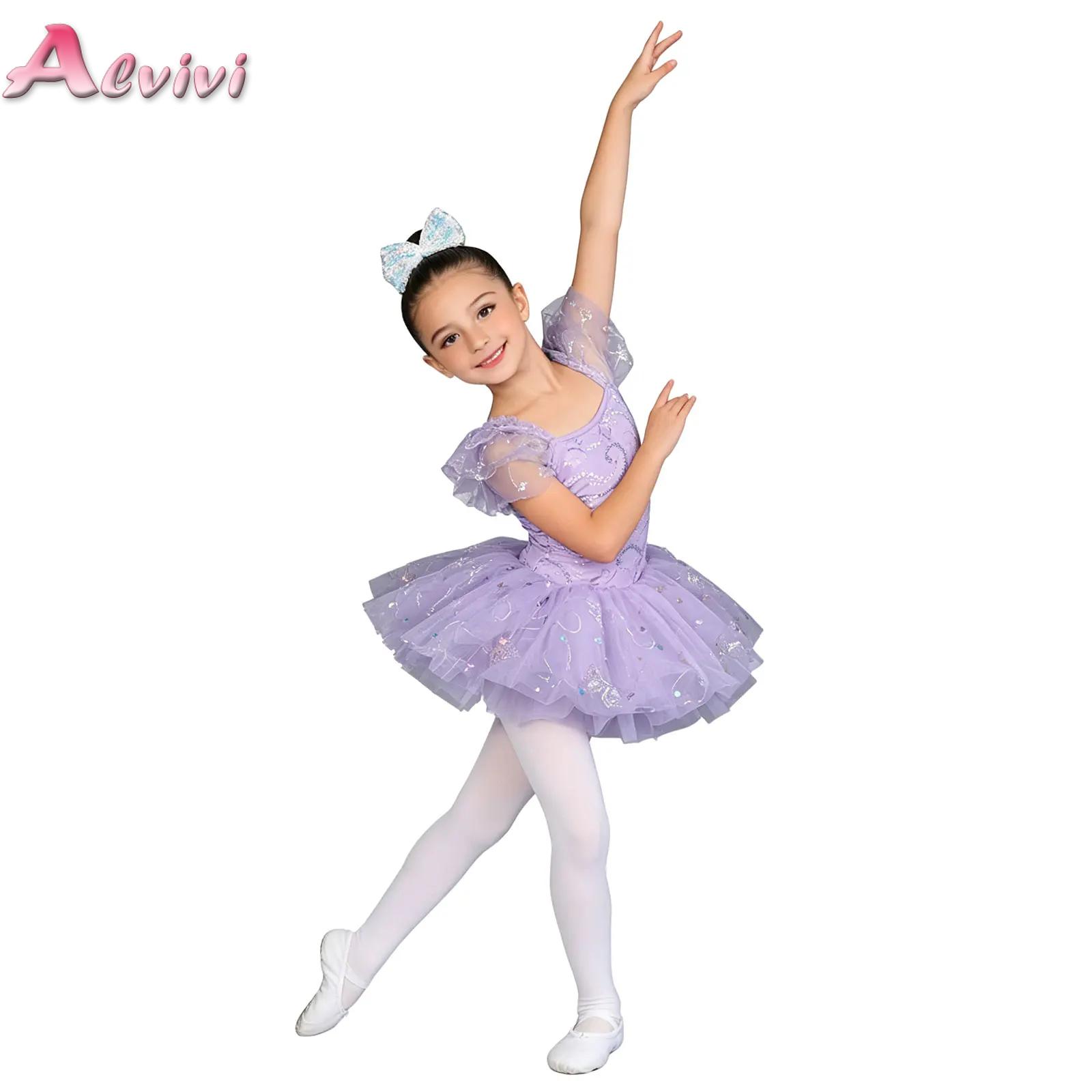 Summer Clothing Wear - Kinderen Prinses Prestatiekleding Kinderkleding Elegante balletjurk