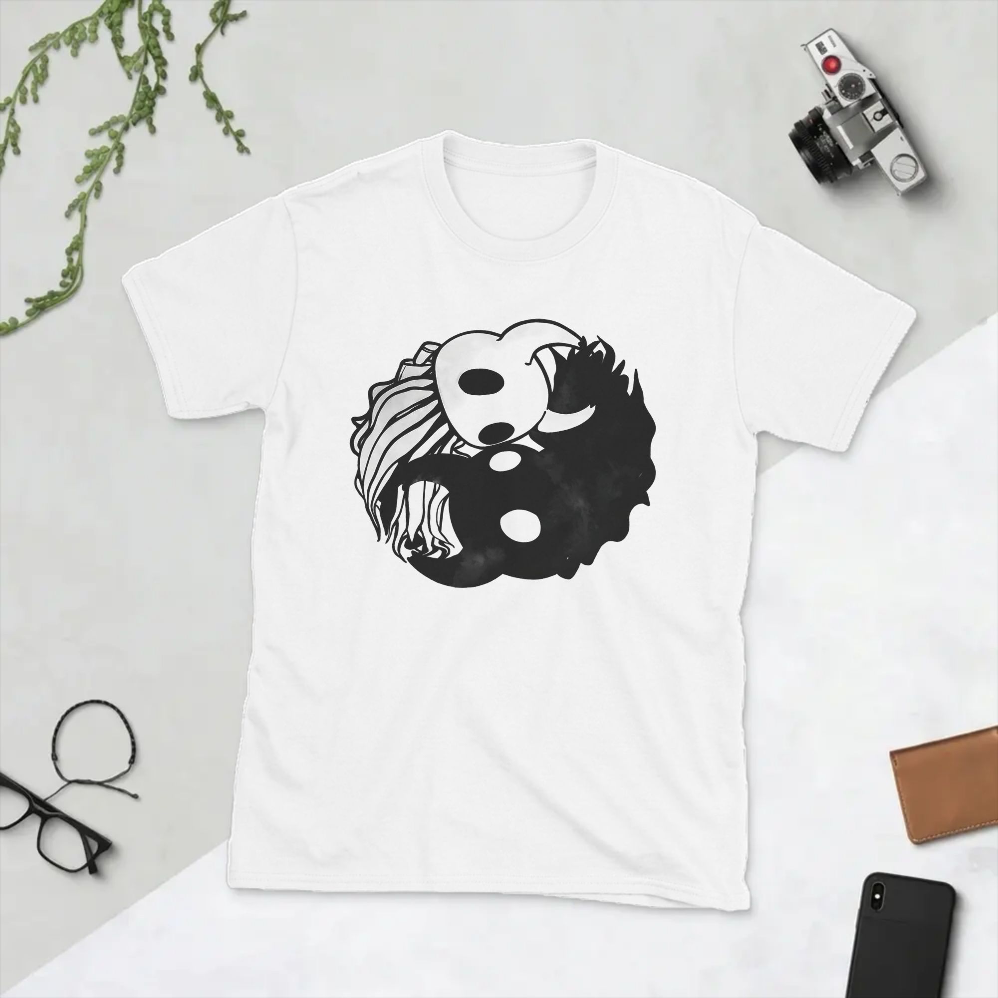 Summer Knights Clothing - Hollow Knight Yin Yang T-shirt voor