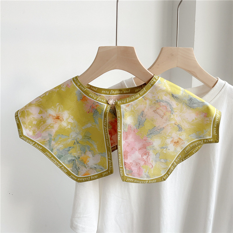 Mode Bloemen Afneembare Kragen - Off Shoulder Blouse recensie en prijs