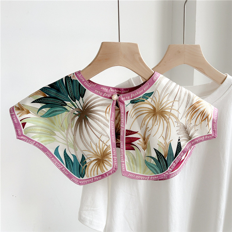 Mode Bloemen Afneembare Kragen - Off Shoulder Blouse recensie en prijs