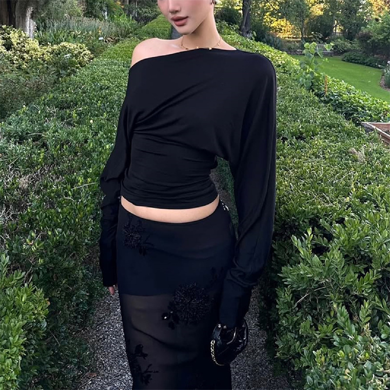 2026 Dames One Shoulder Top La - Off Shoulder Blouse recensie en prijs