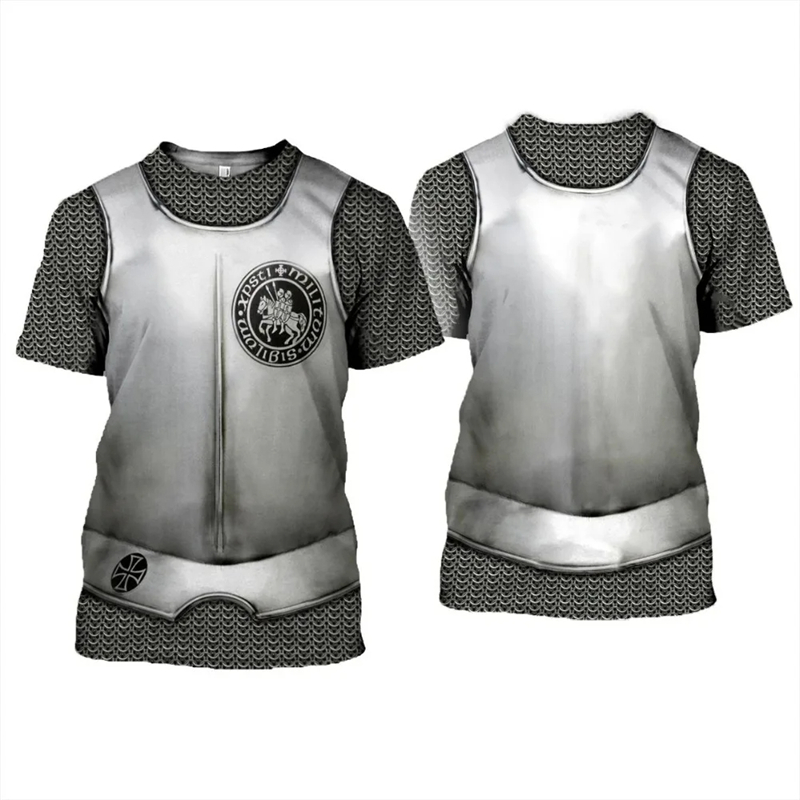 Ridders Templar Grafisch T-Shi - Summer Knights Clothing recensie en prijs