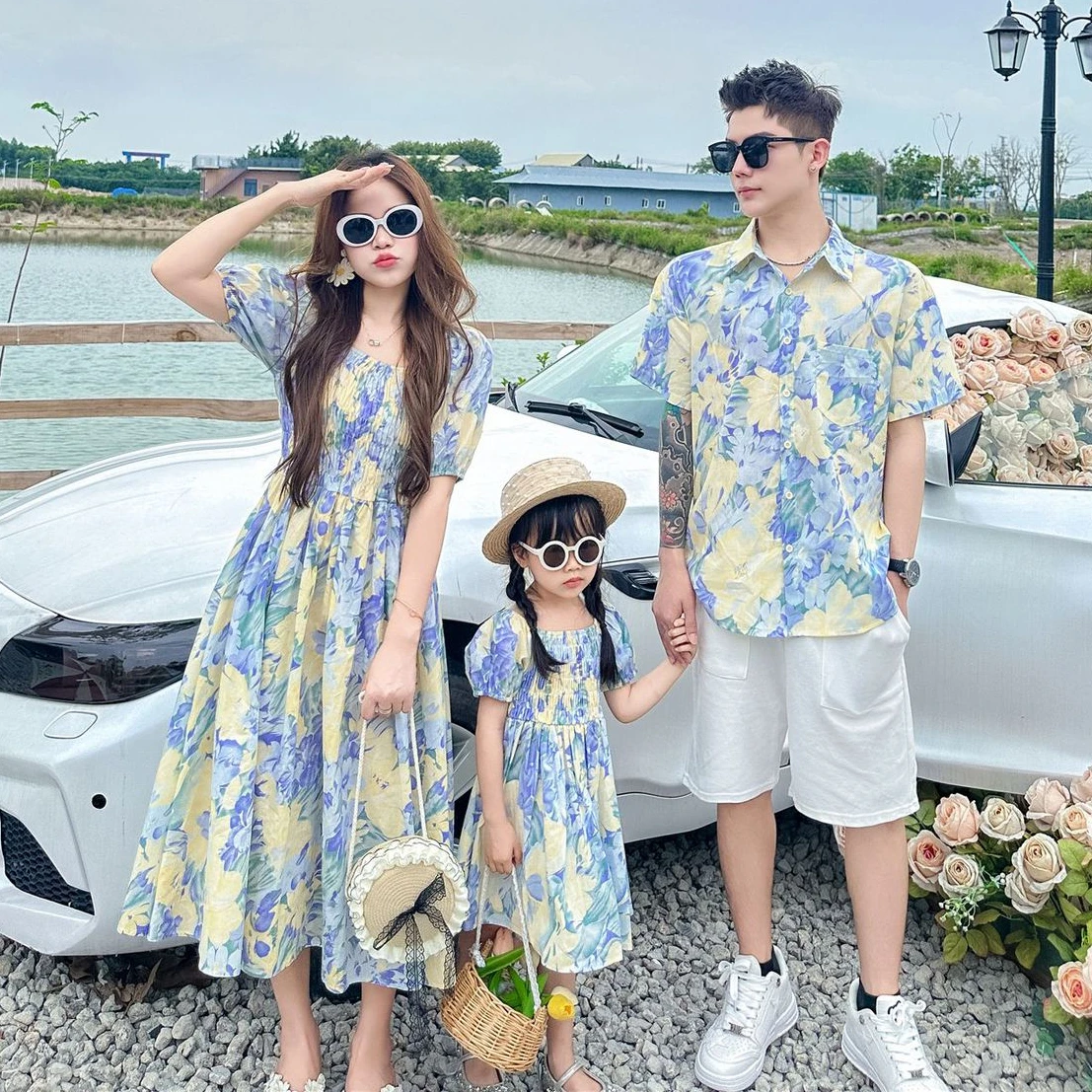 Vakantielook Familie bijpassen - Summer Clothing Looks recensie en prijs
