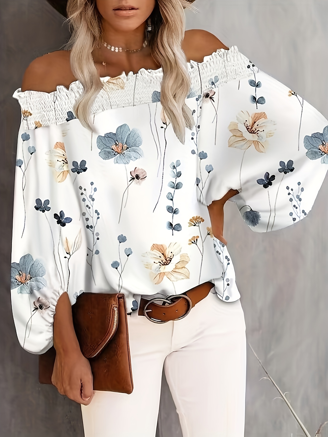 Plus Size Nieuwe dames casual  - Off Shoulder Blouse recensie en prijs