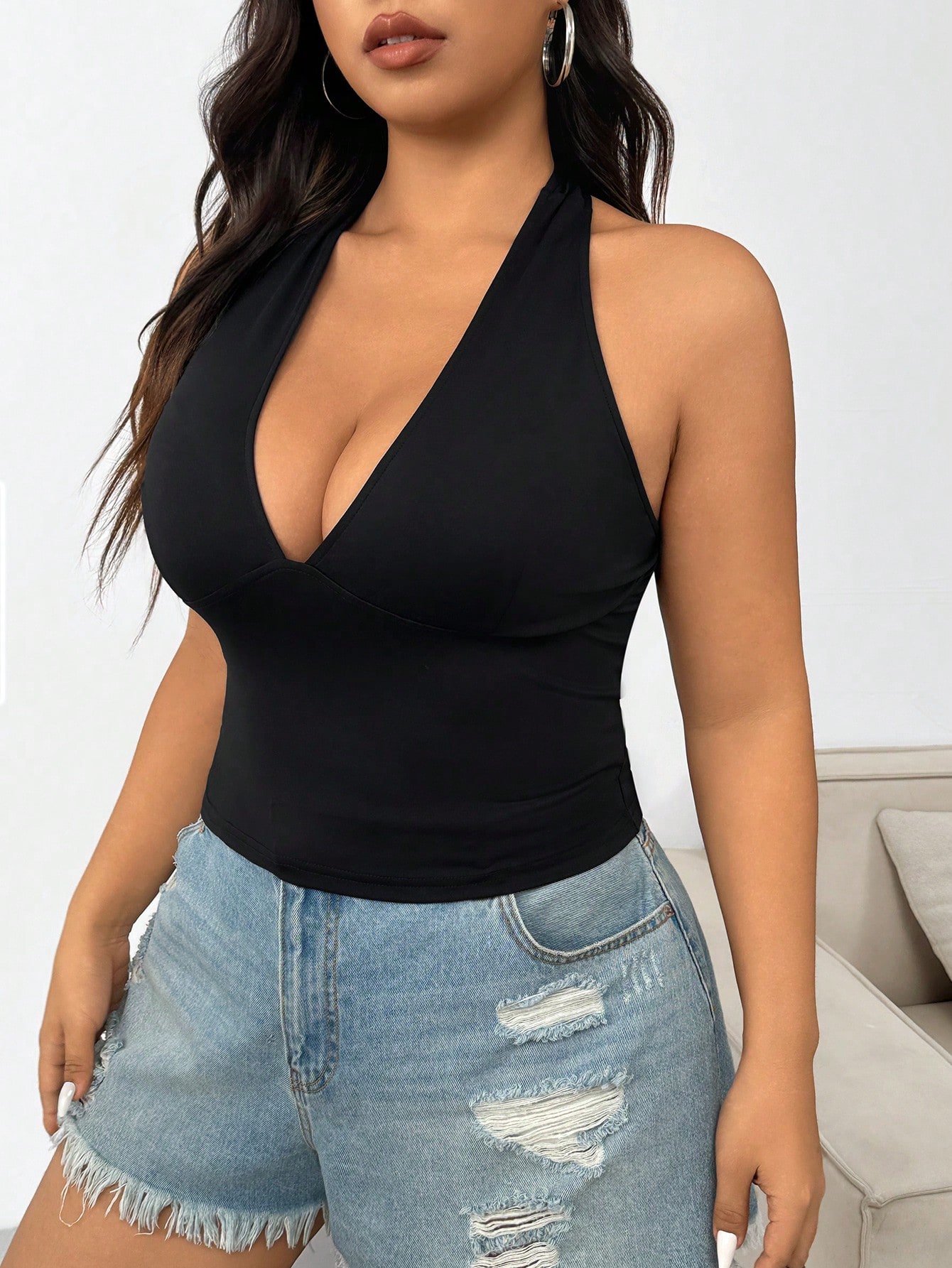 Nieuwe mode effen kleur plus s - Summer Clothing Plus recensie en prijs