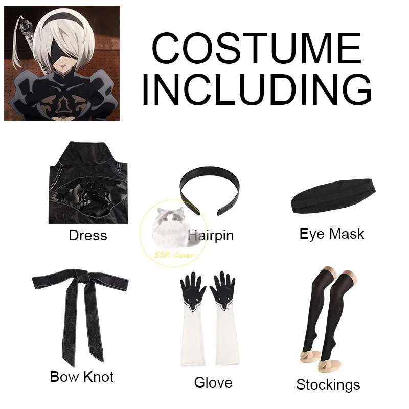 Nier Automaten Cosplay Kostuum - Romper Playsuit Women recensie en prijs