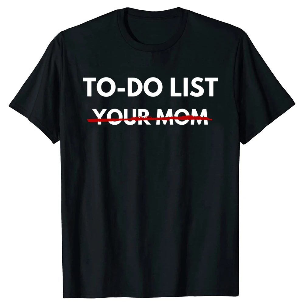 Grappige Do List Your Mom T-sh - Summer Clothing List recensie en prijs