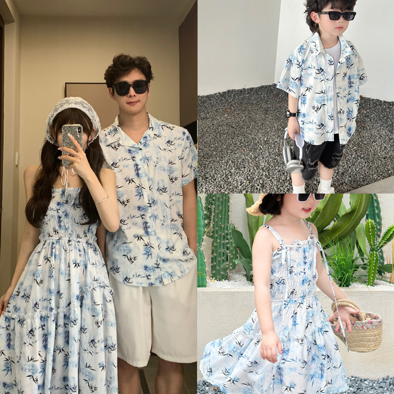 Resortpaar Kijkt Ouders En Kin - Summer Clothing Looks recensie en prijs