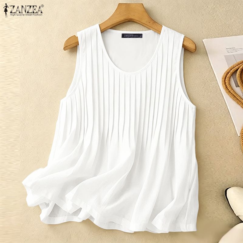 ZANZEA Vrouw Zomer Pintuck Tan - Summer Clothing Plus recensie en prijs