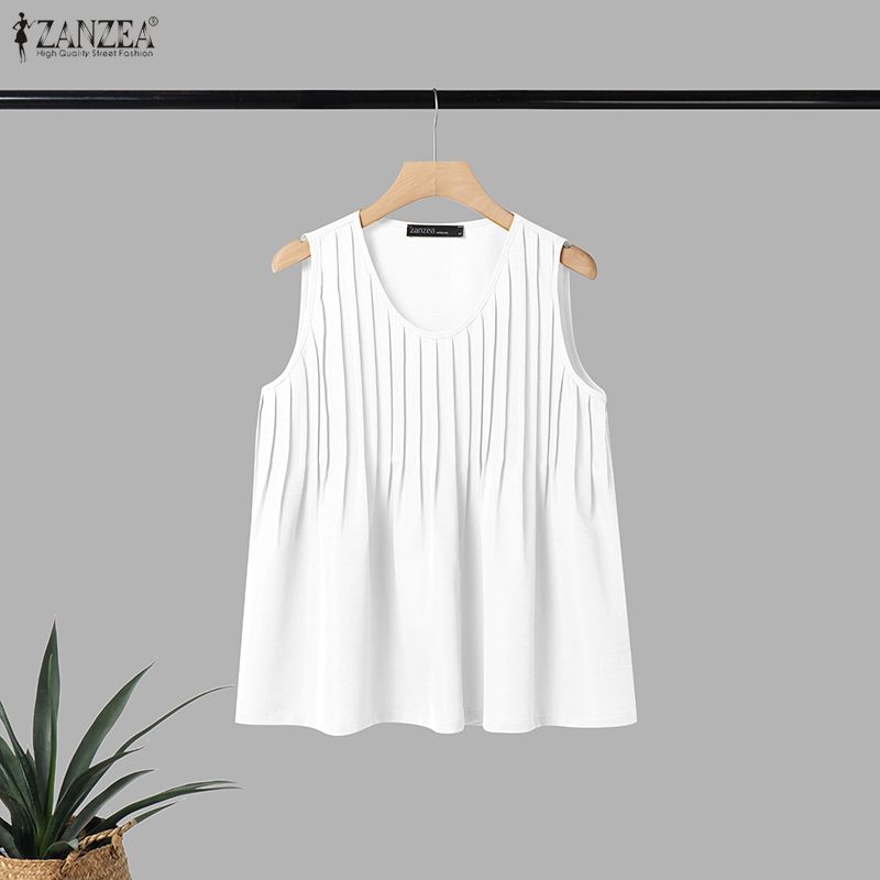 ZANZEA Vrouw Zomer Pintuck Tan - Summer Clothing Plus recensie en prijs