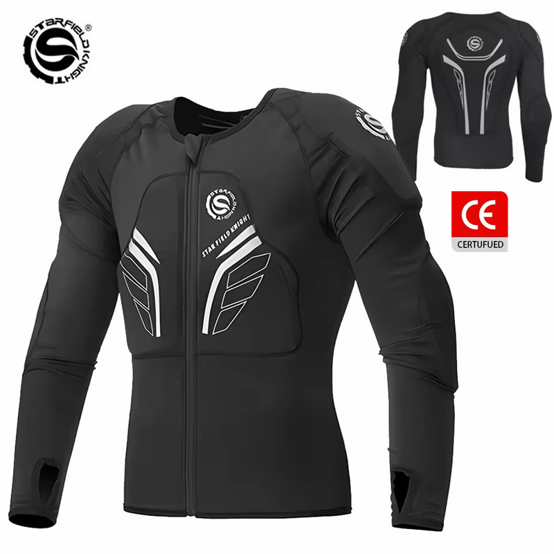 SFK Zwarte Motorjas Elastisch  - Summer Knights Clothing recensie en prijs