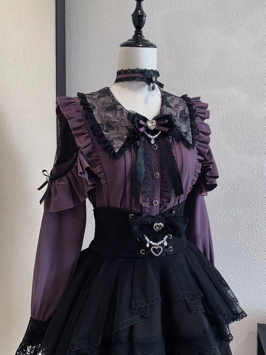 Harajuku Kawaii Roksets Dames  - Off Shoulder Blouse recensie en prijs