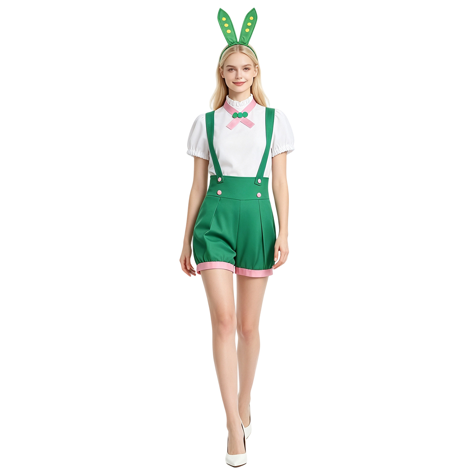 WHH Anime Zundamon Cosplay Kos - Romper Playsuit Women recensie en prijs