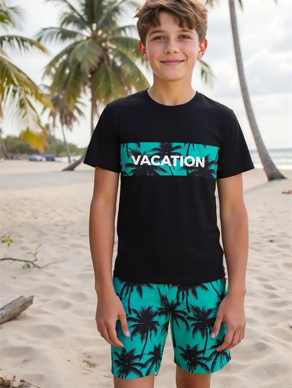 Hawaii Kindersets Kokospalm 3D - Summer Clothing List recensie en prijs