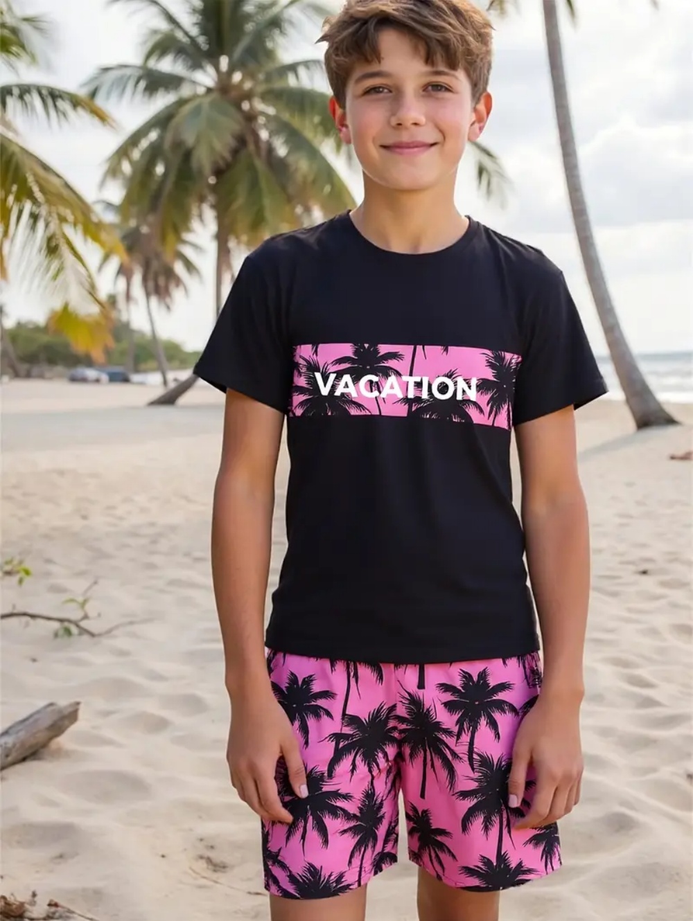 Hawaii Kindersets Kokospalm 3D - Summer Clothing List recensie en prijs