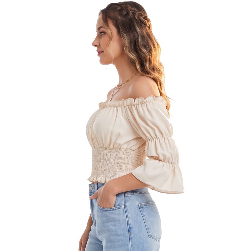 Renaissance blouse dames top m - Off Shoulder Blouse recensie en prijs