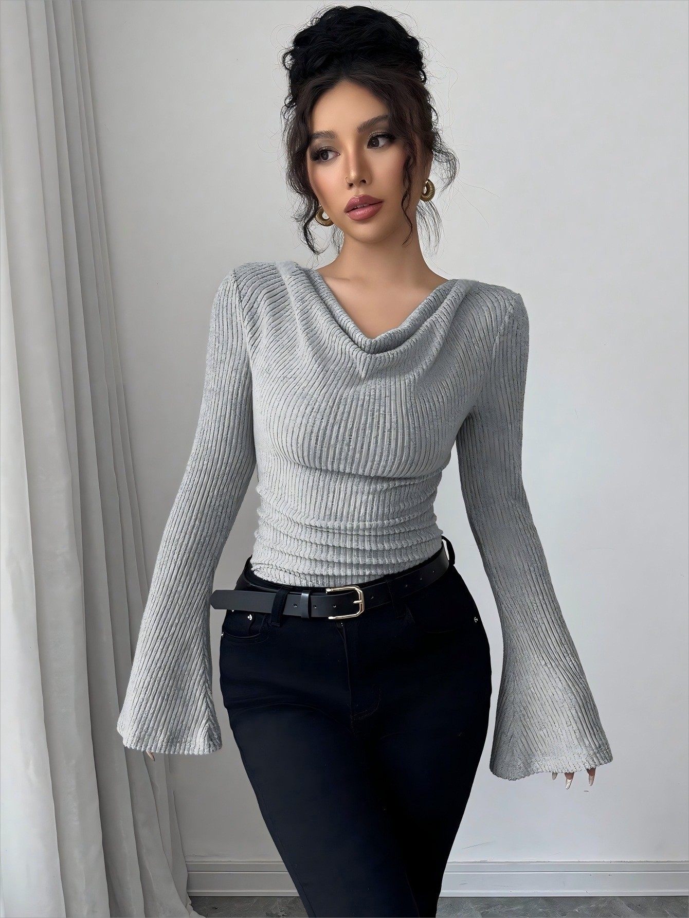 Damesblouse Off-Shoulder Cowl  - Off Shoulder Blouse recensie en prijs
