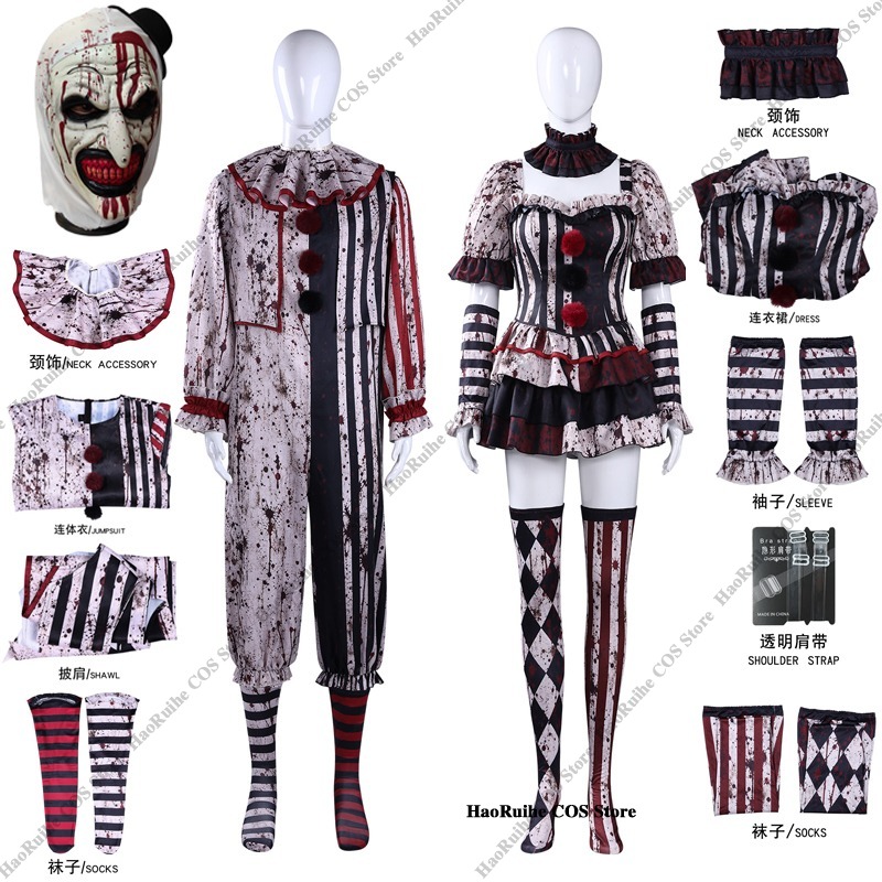 Nieuwe Terrifier Art Clown Jok - Romper Playsuit Women recensie en prijs