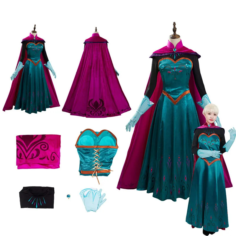 Movie Queen Elsa Cosplay Kostu - Romper Playsuit Women recensie en prijs
