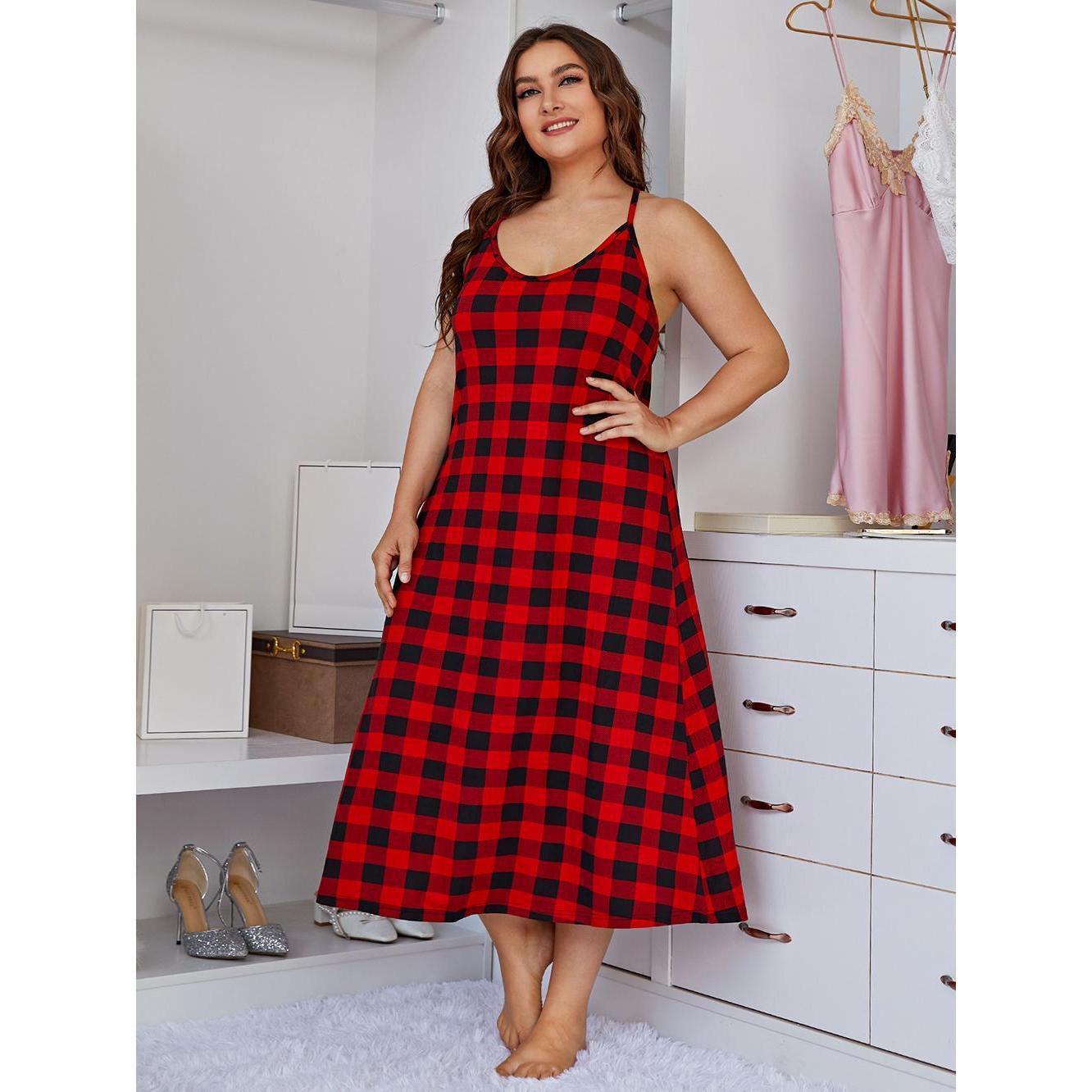 Plus Size Slaapjurk Dames 200  - Summer Clothing Plus recensie en prijs