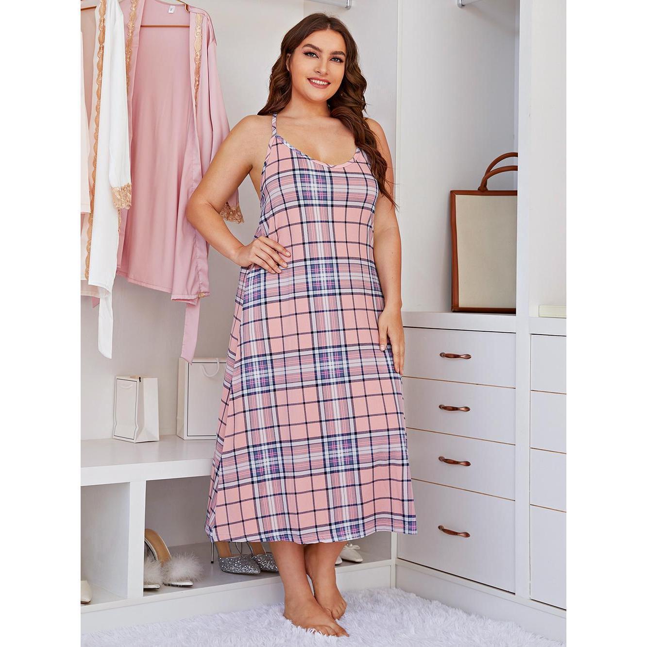 Plus Size Slaapjurk Dames 200  - Summer Clothing Plus recensie en prijs